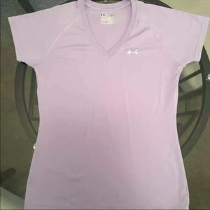 Purple Under Armour Workout Shirt Small